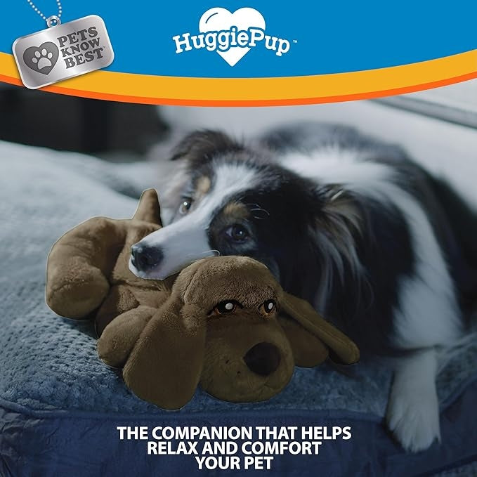 Comfort Plush Dog Toy with Heartbeat & Heat Pack