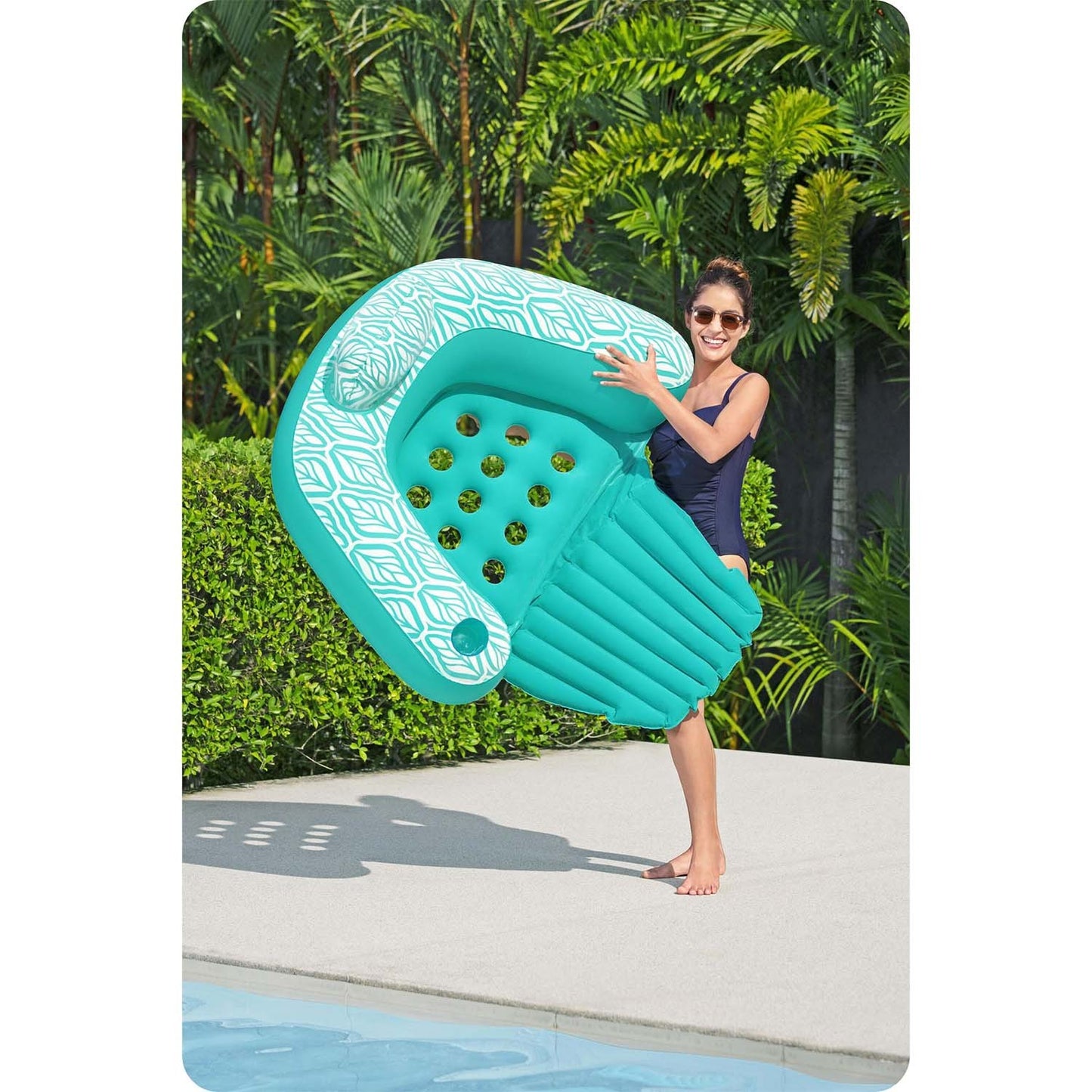 Comfort Plush Pro Bestway 43719 inflatable swimming chair
