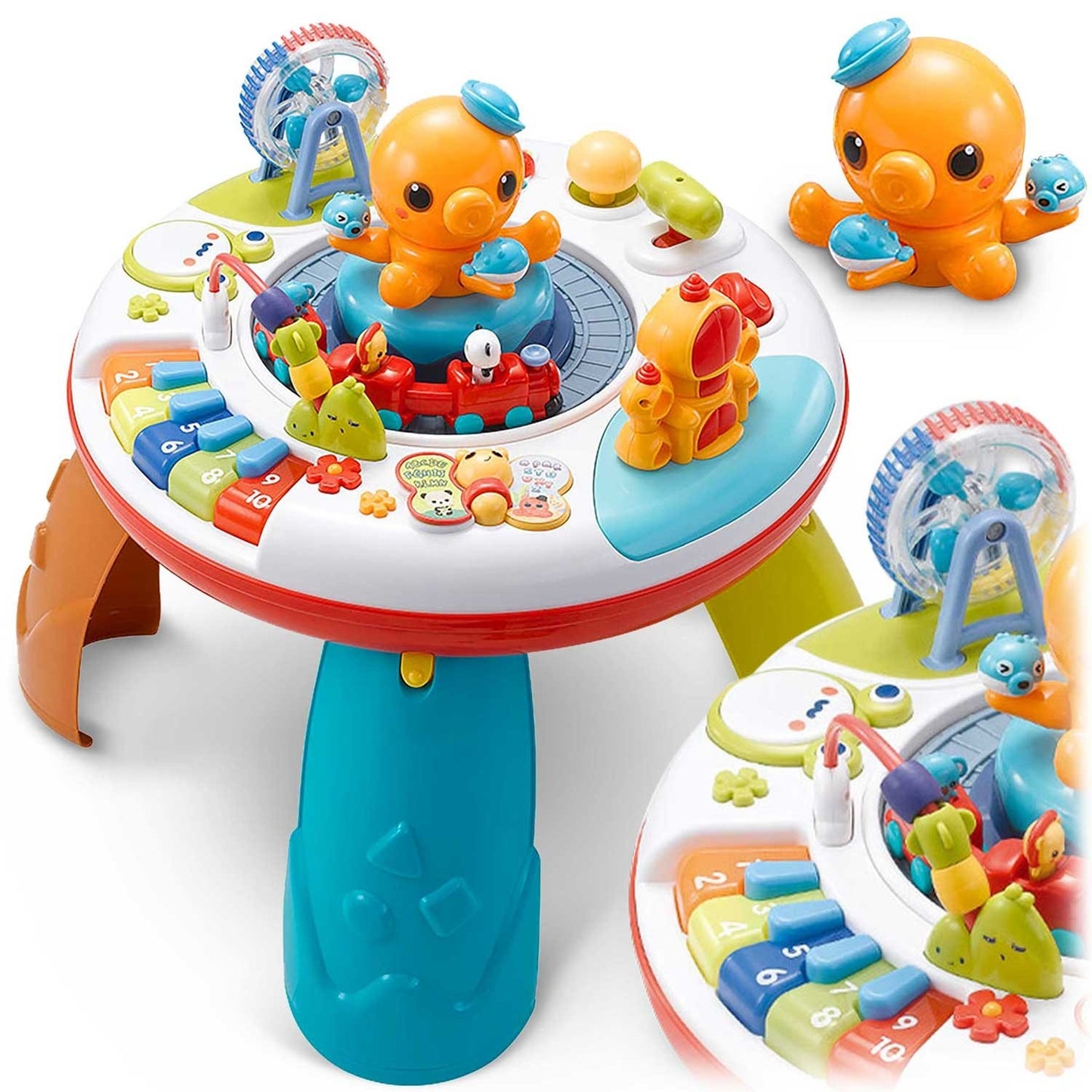 Educational Table with Music and Lights, Removable Board