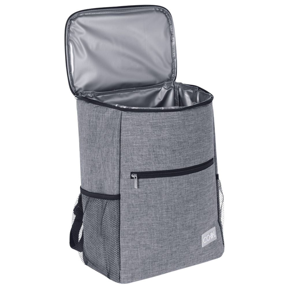 Comfortable cooler bag backpack for food and drinks, hot/cold.