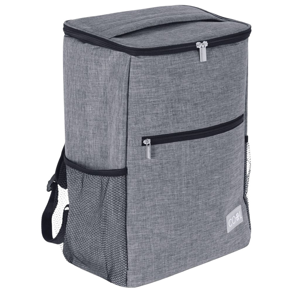 Comfortable cooler bag backpack for food and drinks, hot/cold.