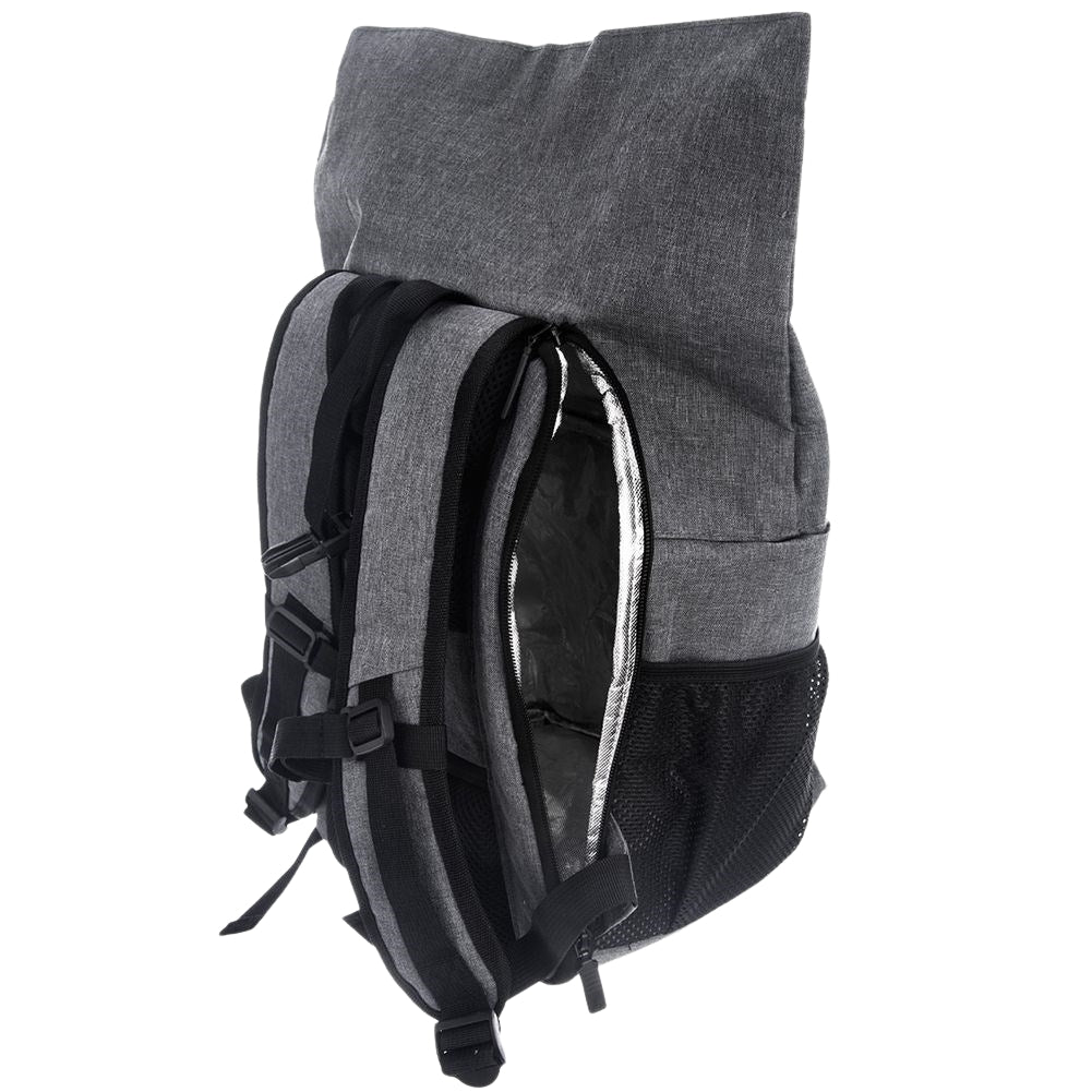 Comfortable cooler bag backpack for hot and cold meals