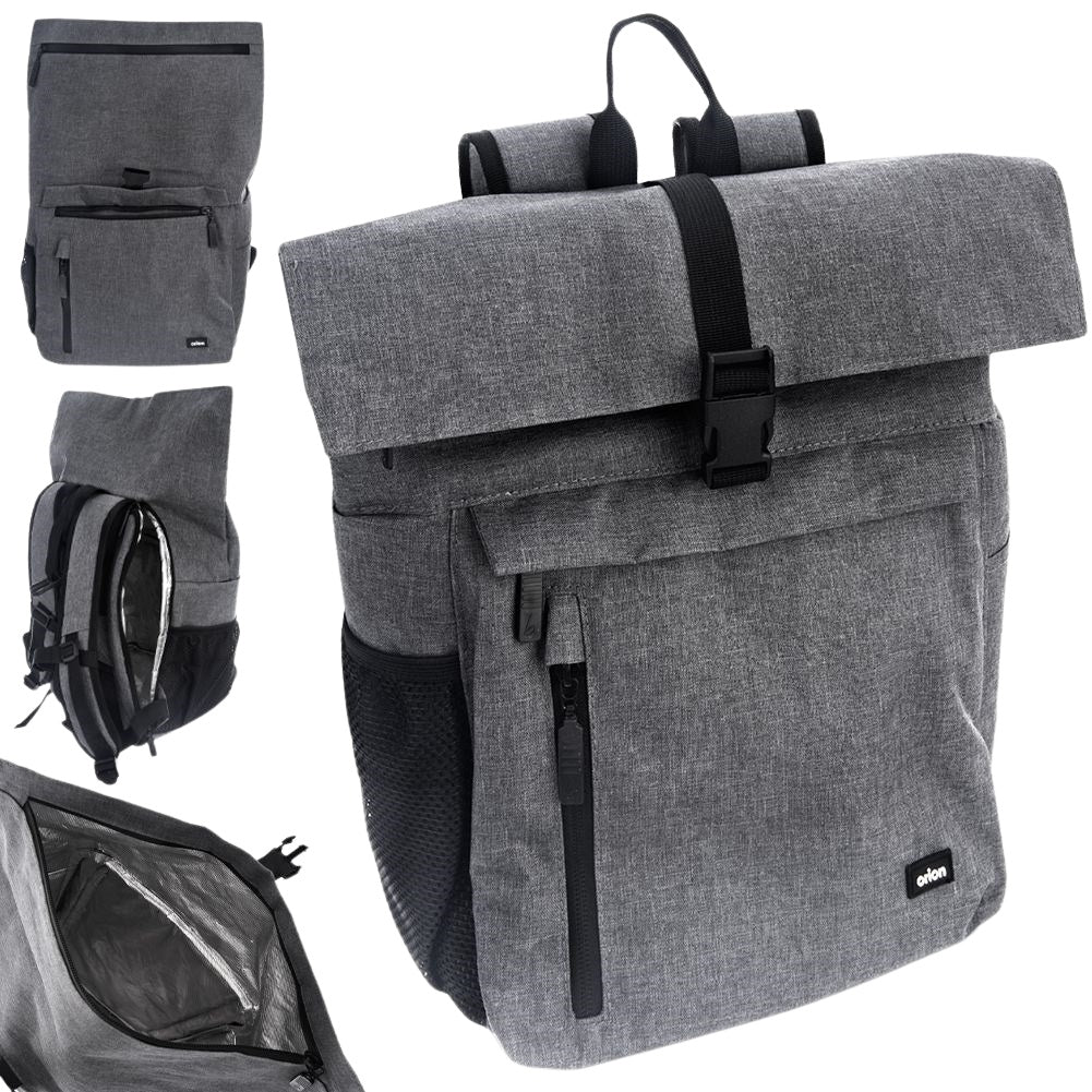 Comfortable cooler bag backpack for hot and cold meals