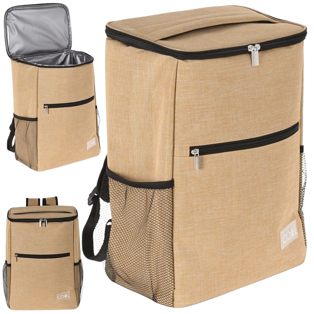 Comfortable cooler bag backpack for hot/cold meals, travel, picnic
