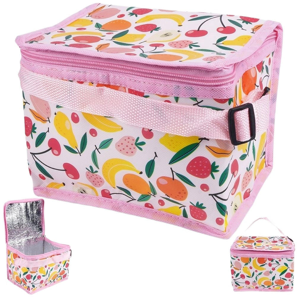 Comfortable cooler bag for food and drinks - both hot and cold