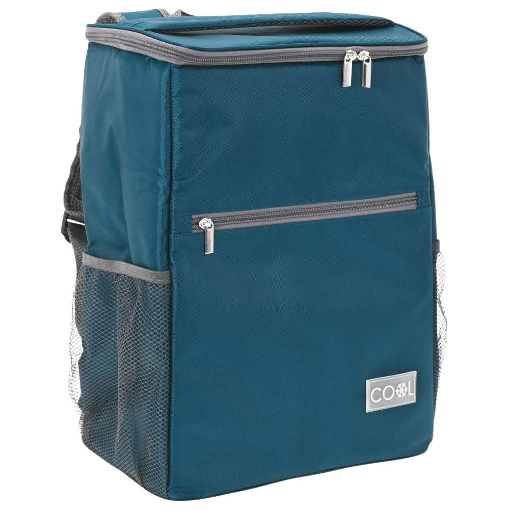 Comfortable cooler bag in backpack format for food and drinks