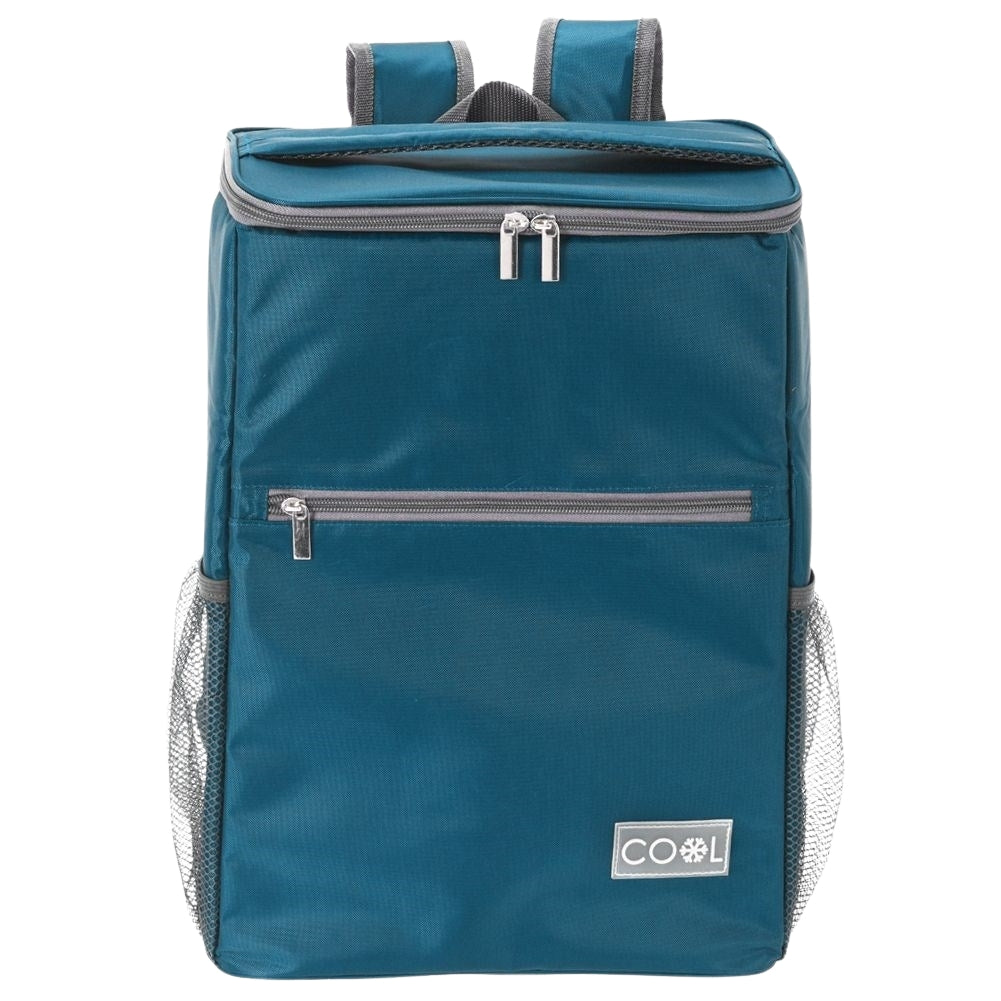 Comfortable cooler bag in backpack format for food and drinks
