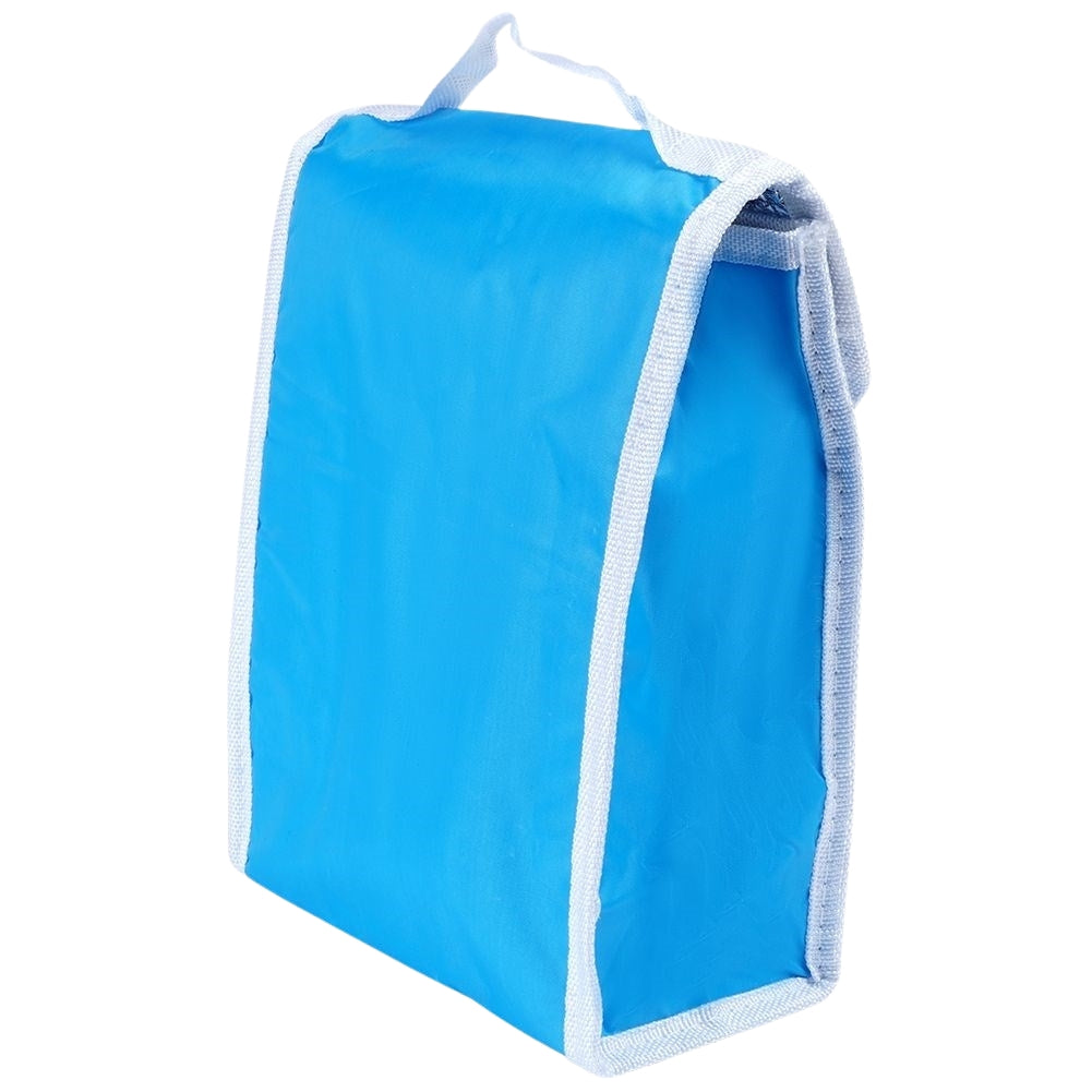 Comfortable cooler bag in practical lunch format for food and drink