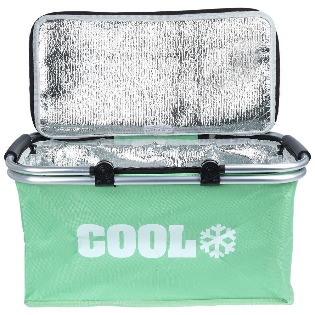 Comfortable cooler with reinforced bottom and comfortable handles