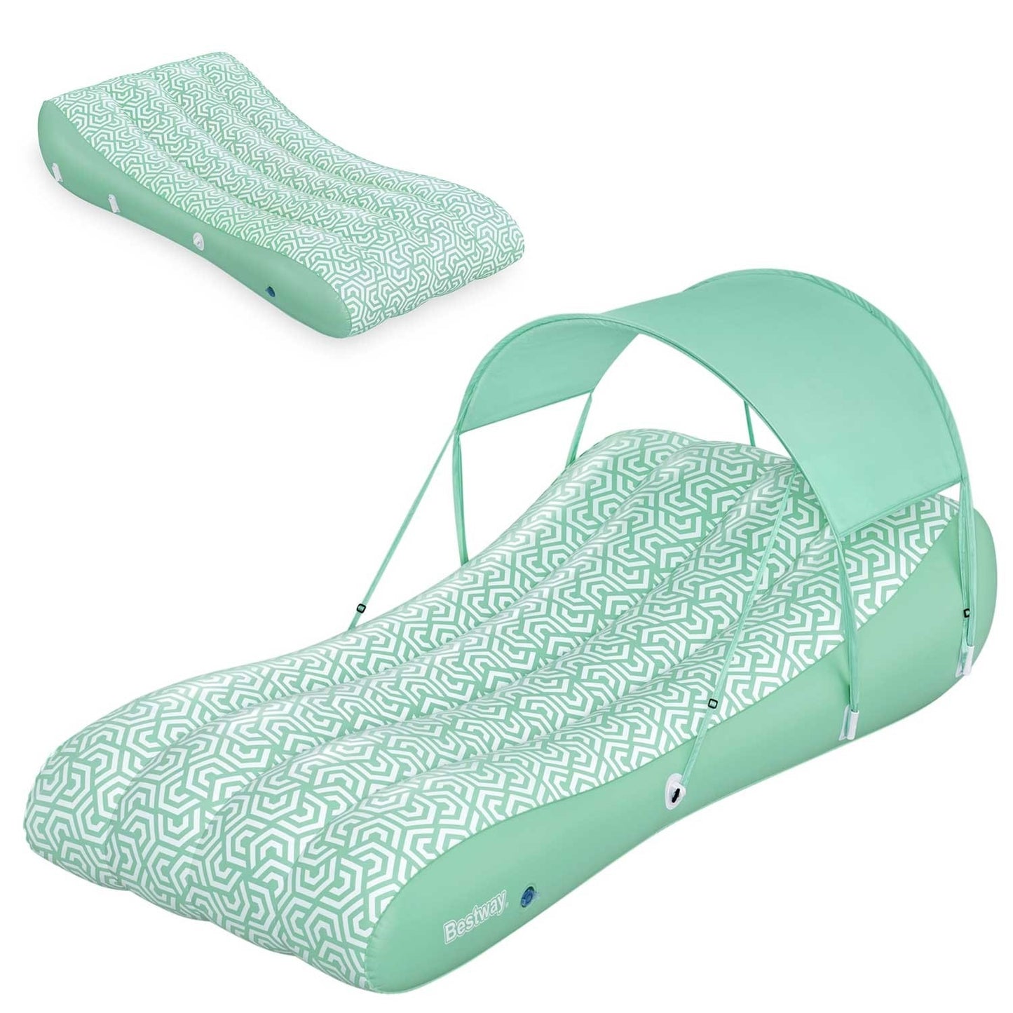 Comfy Chill Bestway 43729 swimming chair mattress with canopy