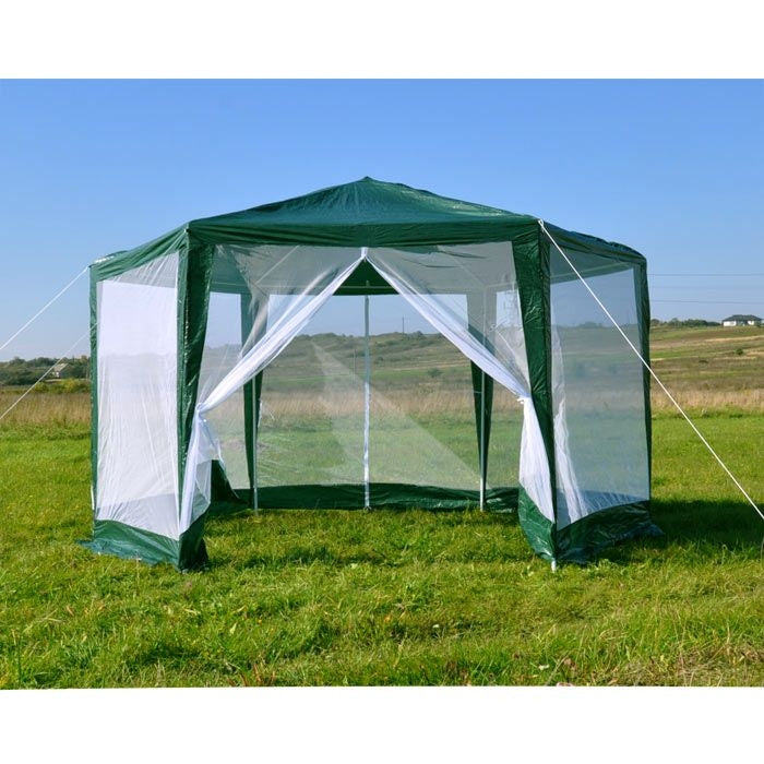 Commercial garden pavilion tent 2x2x2 m with mosquito net