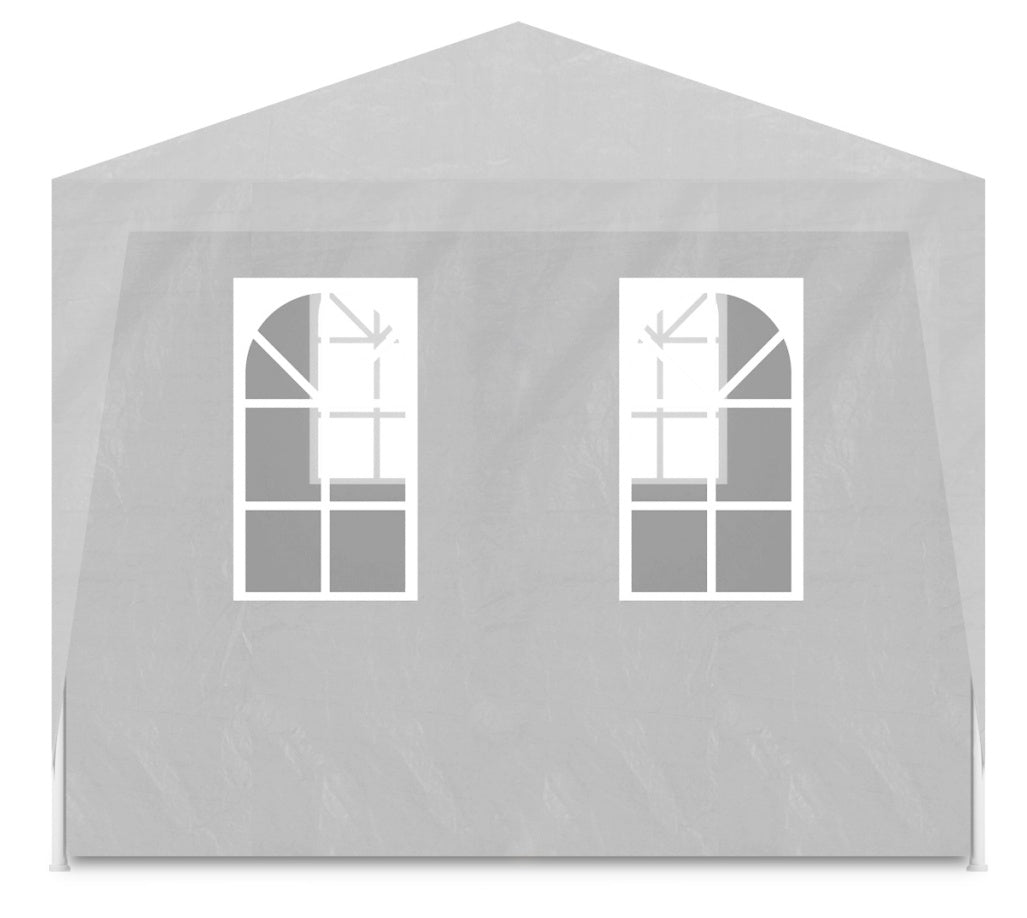 Commercial garden pavilion tent 3x6m + 6 walls
