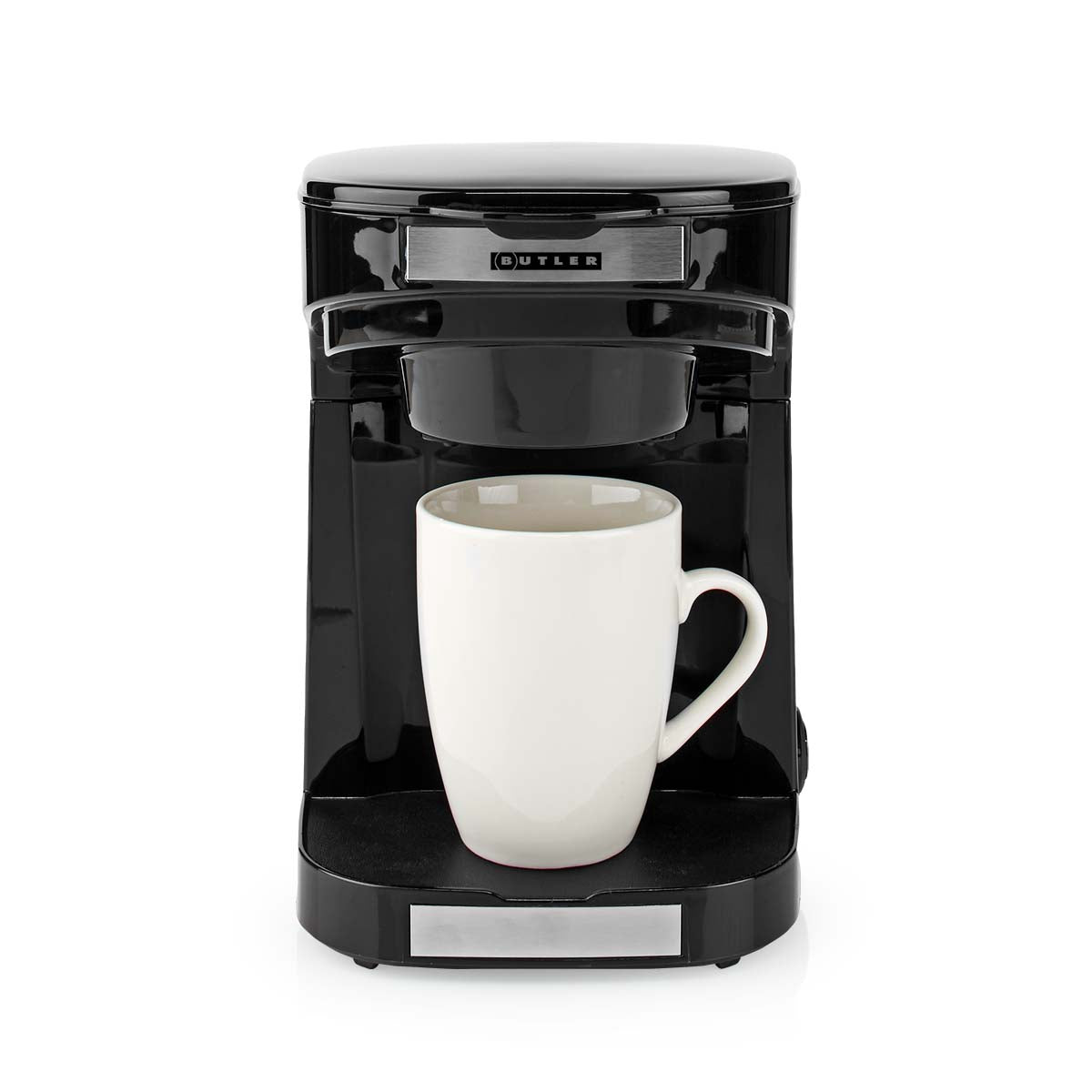 Compact Coffee Maker, 2 Cups, 0.25L, Auto Shut-Off