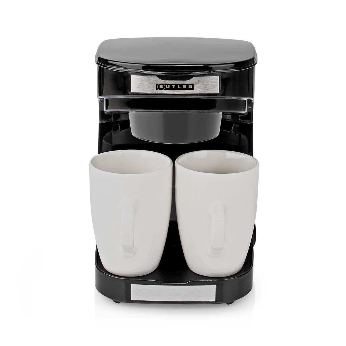 Compact Coffee Maker, 2 Cups, 0.25L, Auto Shut-Off