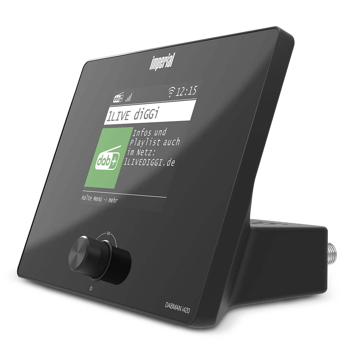 Compact Hybrid Radio with Bluetooth, DAB+, FM, Internet