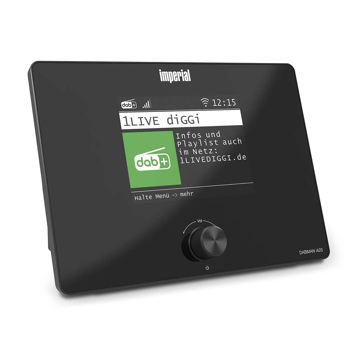 Compact Hybrid Radio with Bluetooth, DAB+, FM, Internet