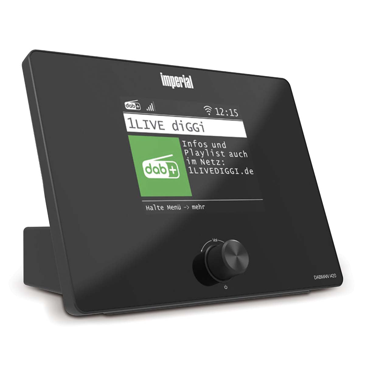 Compact Hybrid Radio with Bluetooth, DAB+, FM, Internet