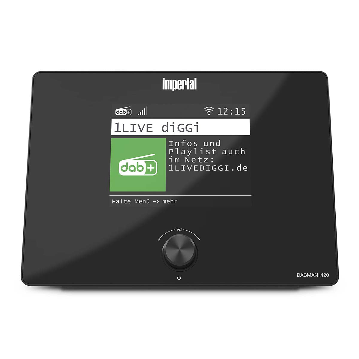 Compact Hybrid Radio with Bluetooth, DAB+, FM, Internet