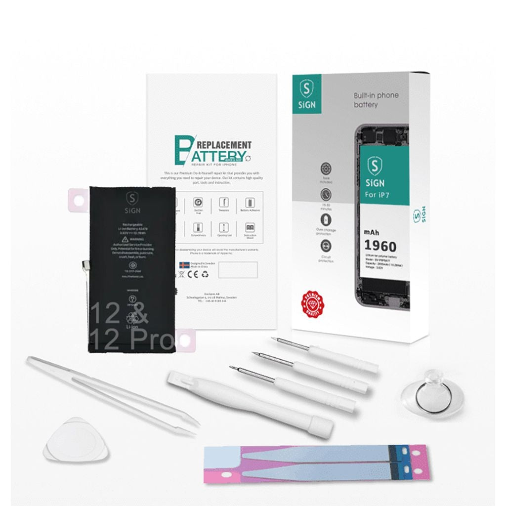 Complete Kit for Battery Replacement - iPhone 12/12 pro
