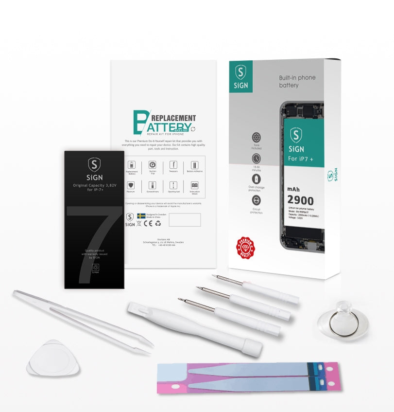 Complete Kit for Battery Replacement - iPhone 7 Plus