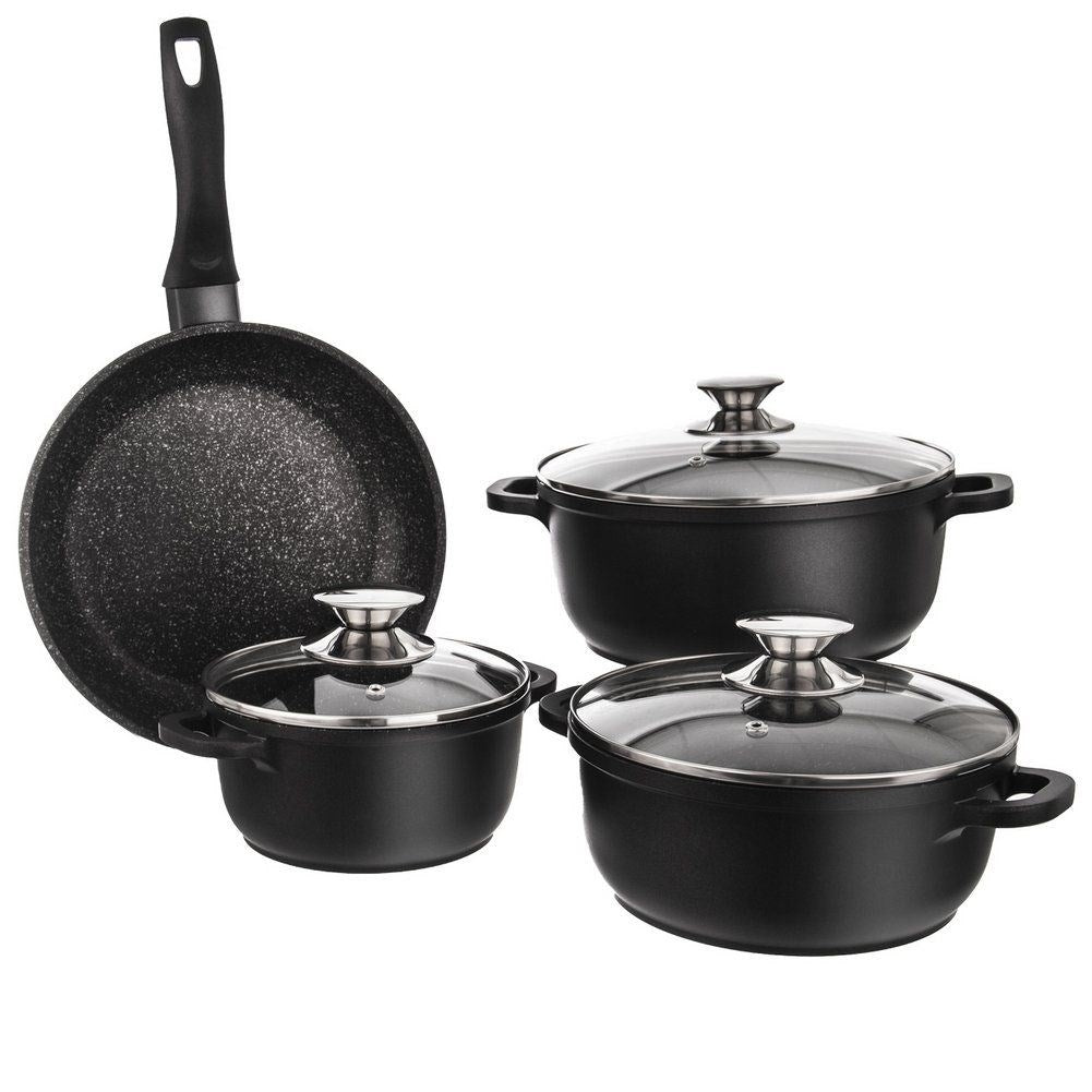 Complete Non-Stick Kitchen Set: Induction and Oven Safe
