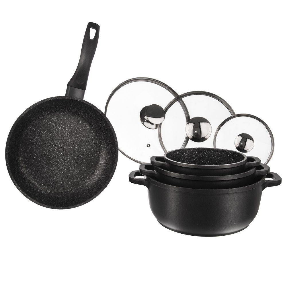 Complete Non-Stick Kitchen Set: Induction and Oven Safe