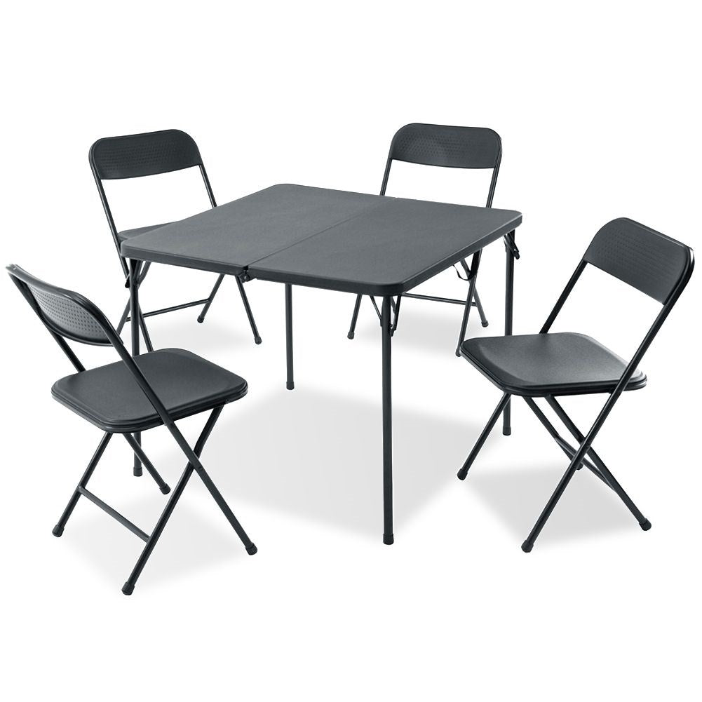 Complete garden furniture set for 4 people: Table and chairs