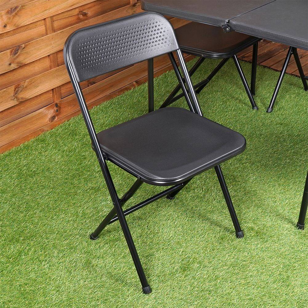 Complete garden furniture set for 4 people: Table and chairs