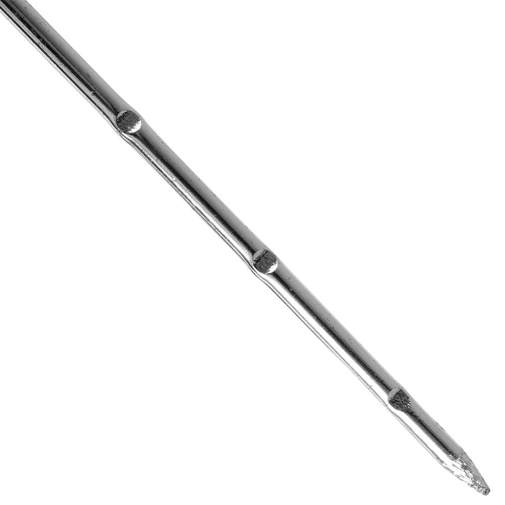 Complete set with 8 metal skewers for grilling and oven baking