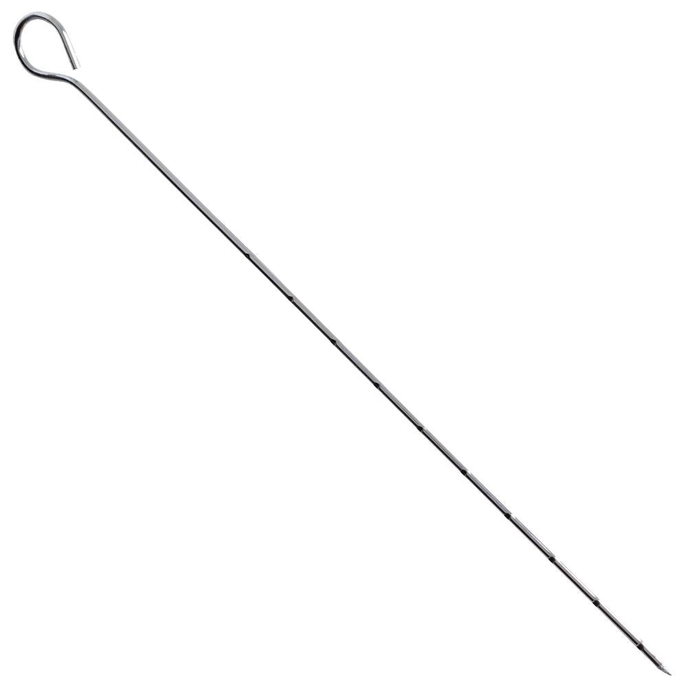 Complete set with 8 metal skewers for grilling and oven baking