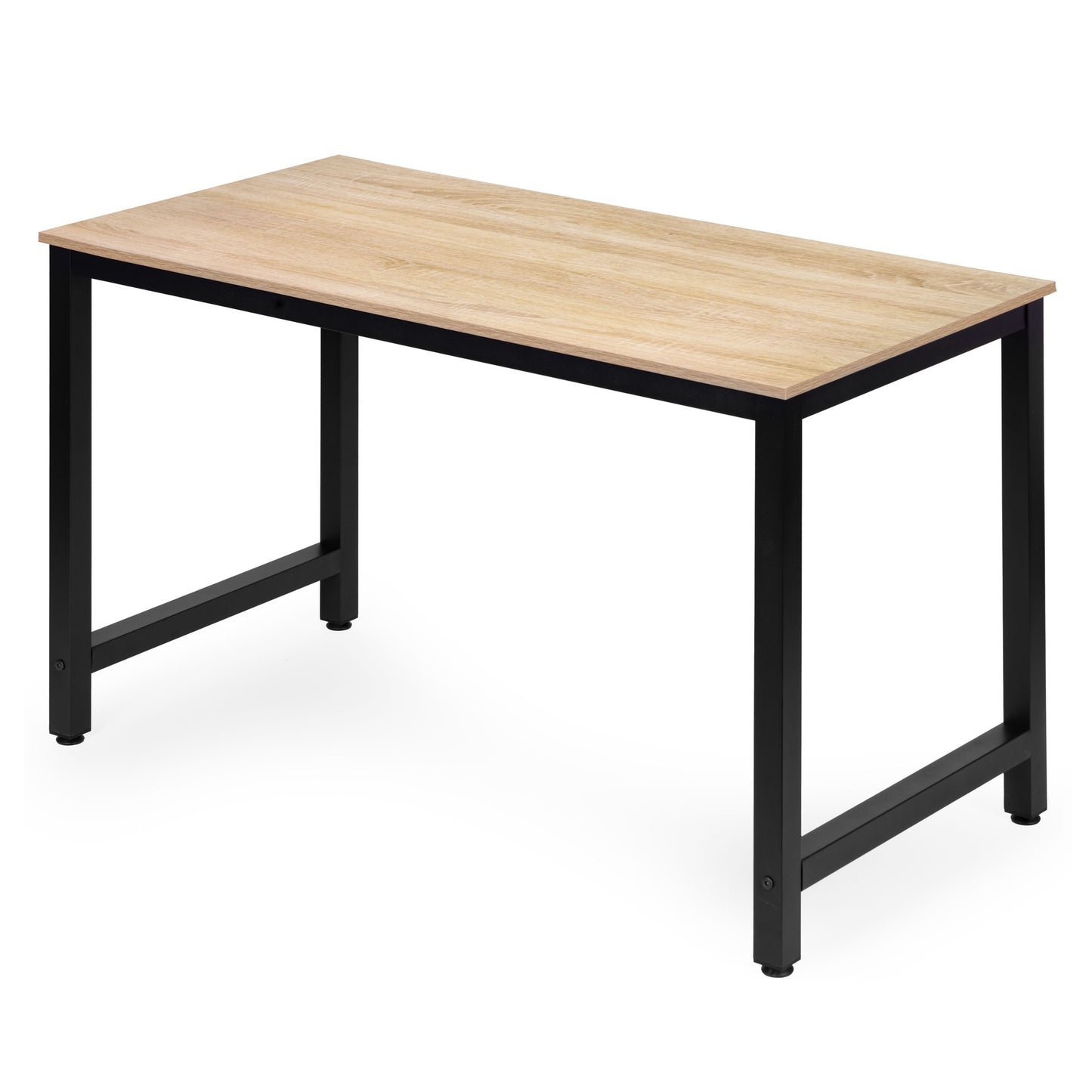Computer Desk 120x60 cm MDF, Metal Frame, Adjustable Feet