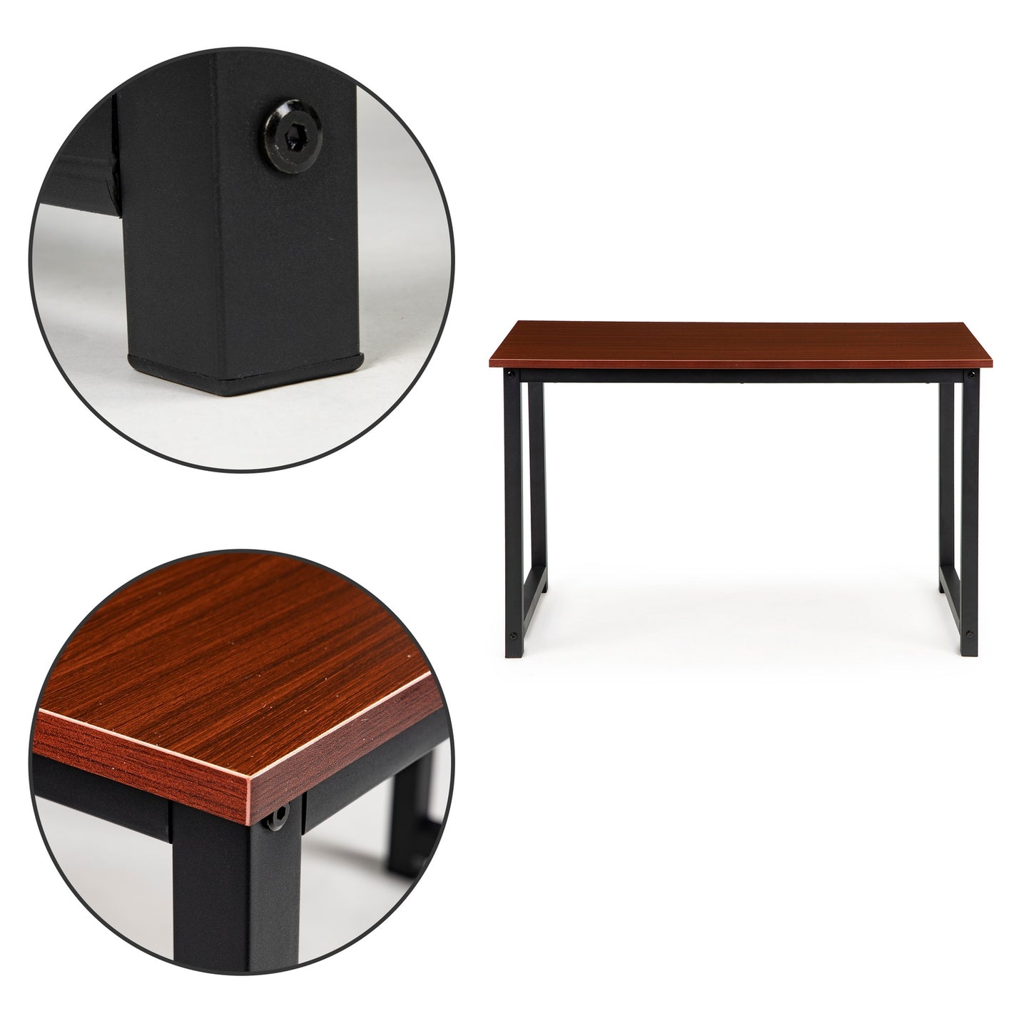 Computer desk, table, gaming table, school, brown