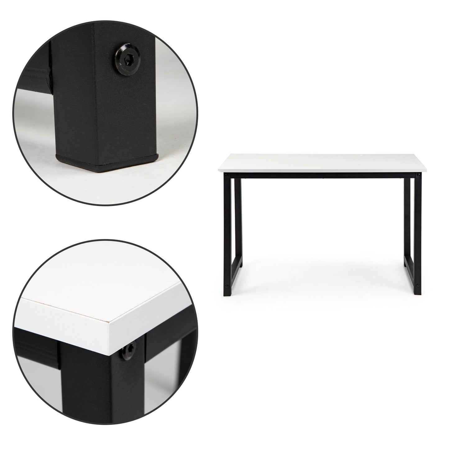Computer desk, table, gaming table, school, white