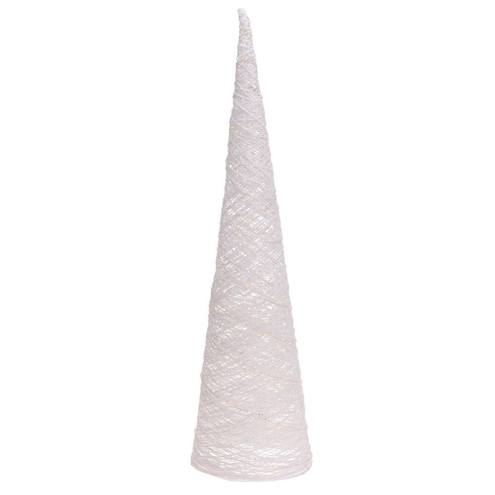 Conformed Christmas tree 78 cm with 40 LED lights