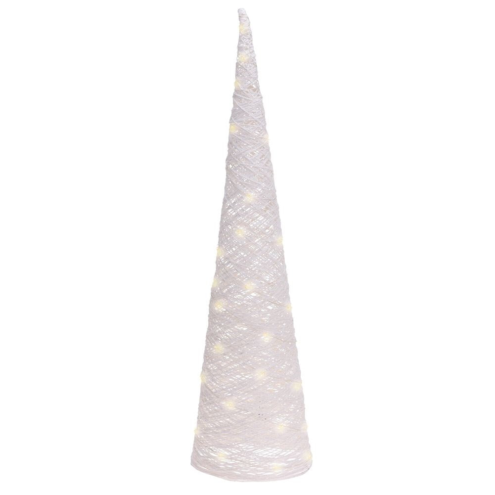Conformed Christmas tree 78 cm with 40 LED lights