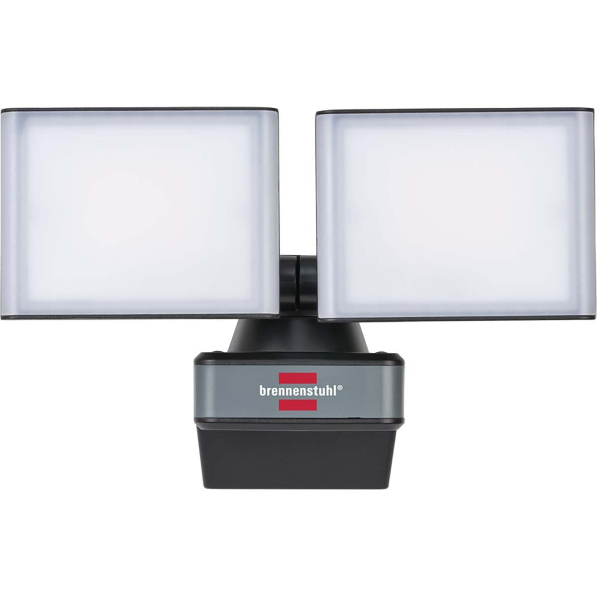 Connect WIFI LED Duo Floodlight WFD 3050 / LED Security Light 30W Controllable Via Free App (3500lm, Various Light Functions Adjustable Via App, For Outdoor Use IP54)