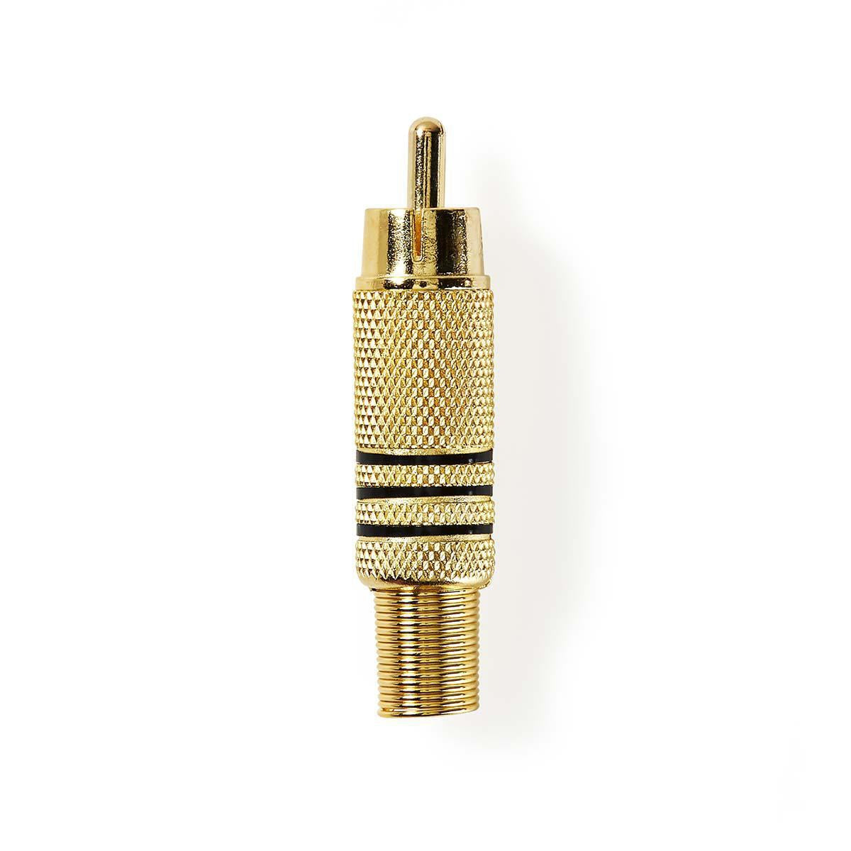 Contact RCA Male Gold/Black
