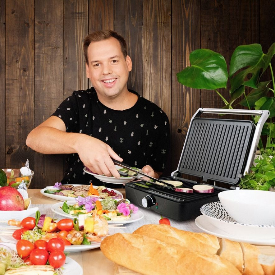 Contact grill GK170 svad ELDOM foldable electric grill