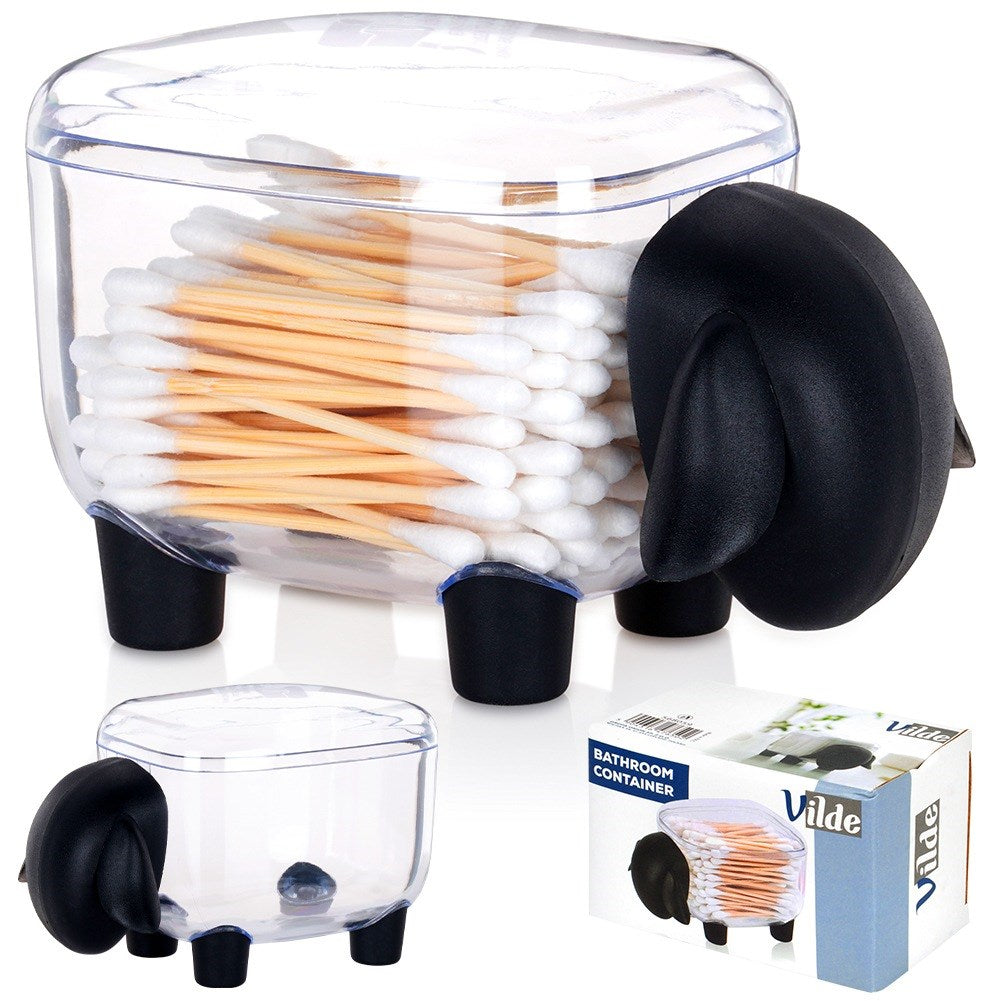 Container for cotton buds and cosmetic pads 13 cm
