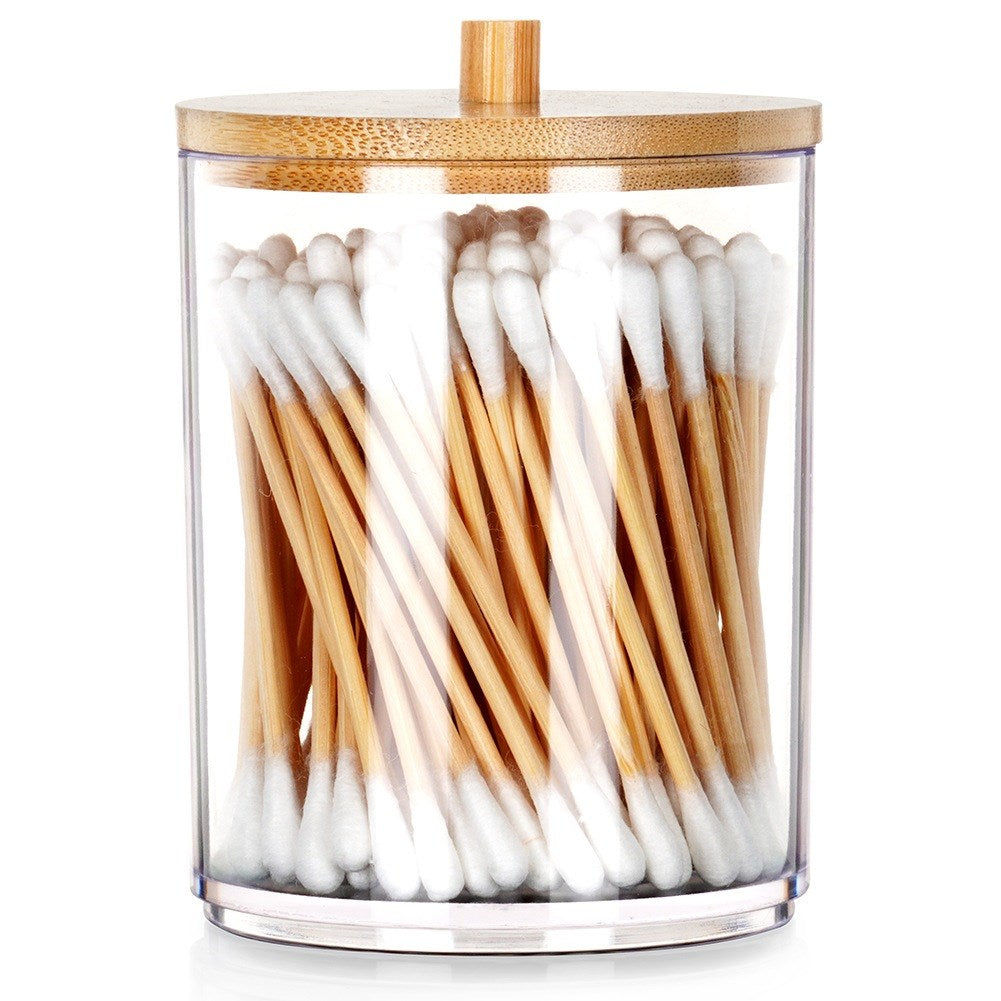 Container for cotton buds and cosmetic pads
