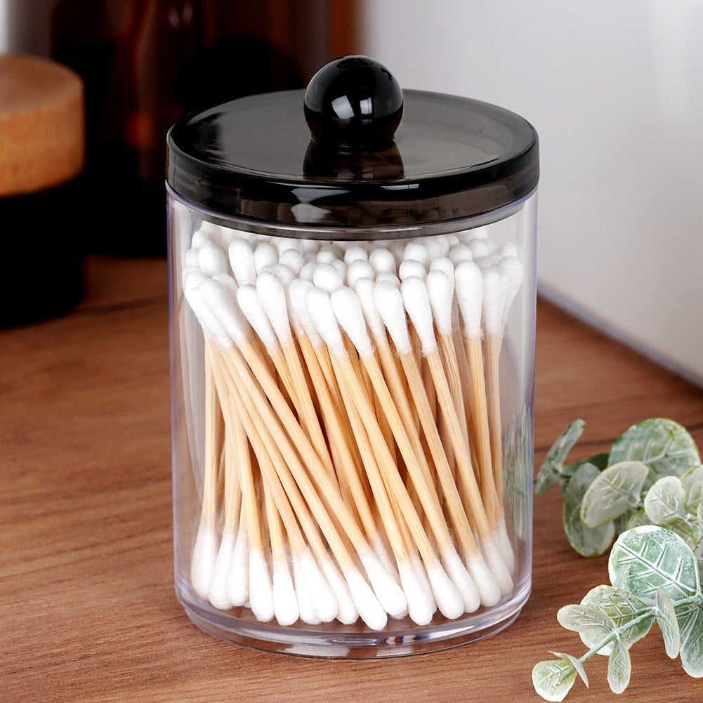 Container for cotton buds and cosmetic pads