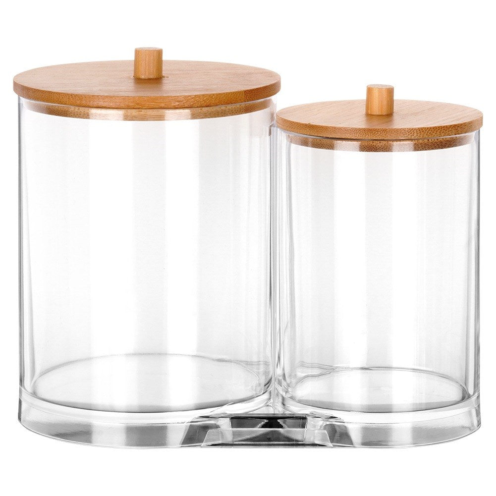 Container for cotton buds and cosmetic pads