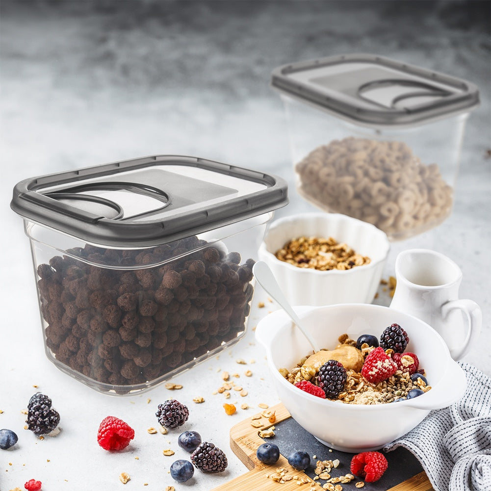 Container for loose products with dispenser GREY 1.3 l