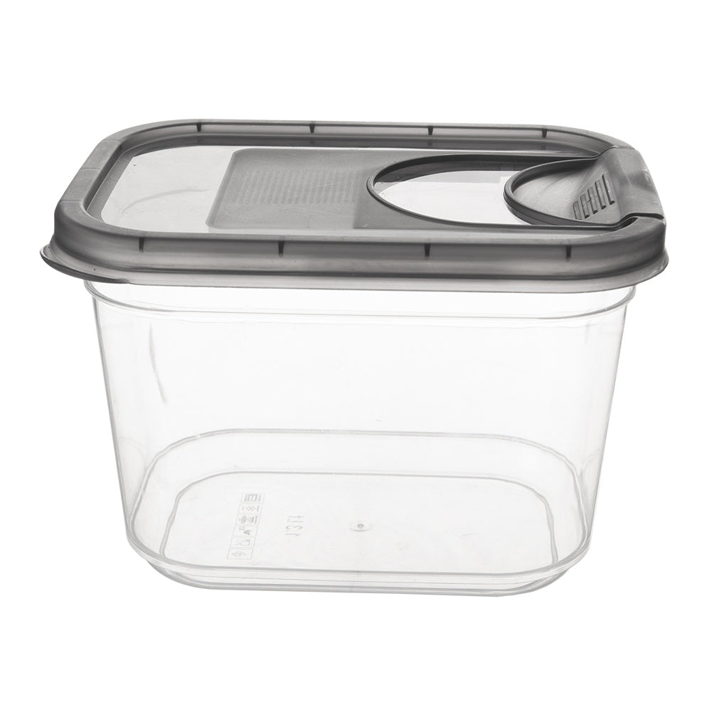 Container for loose products with dispenser GREY 1.3 l