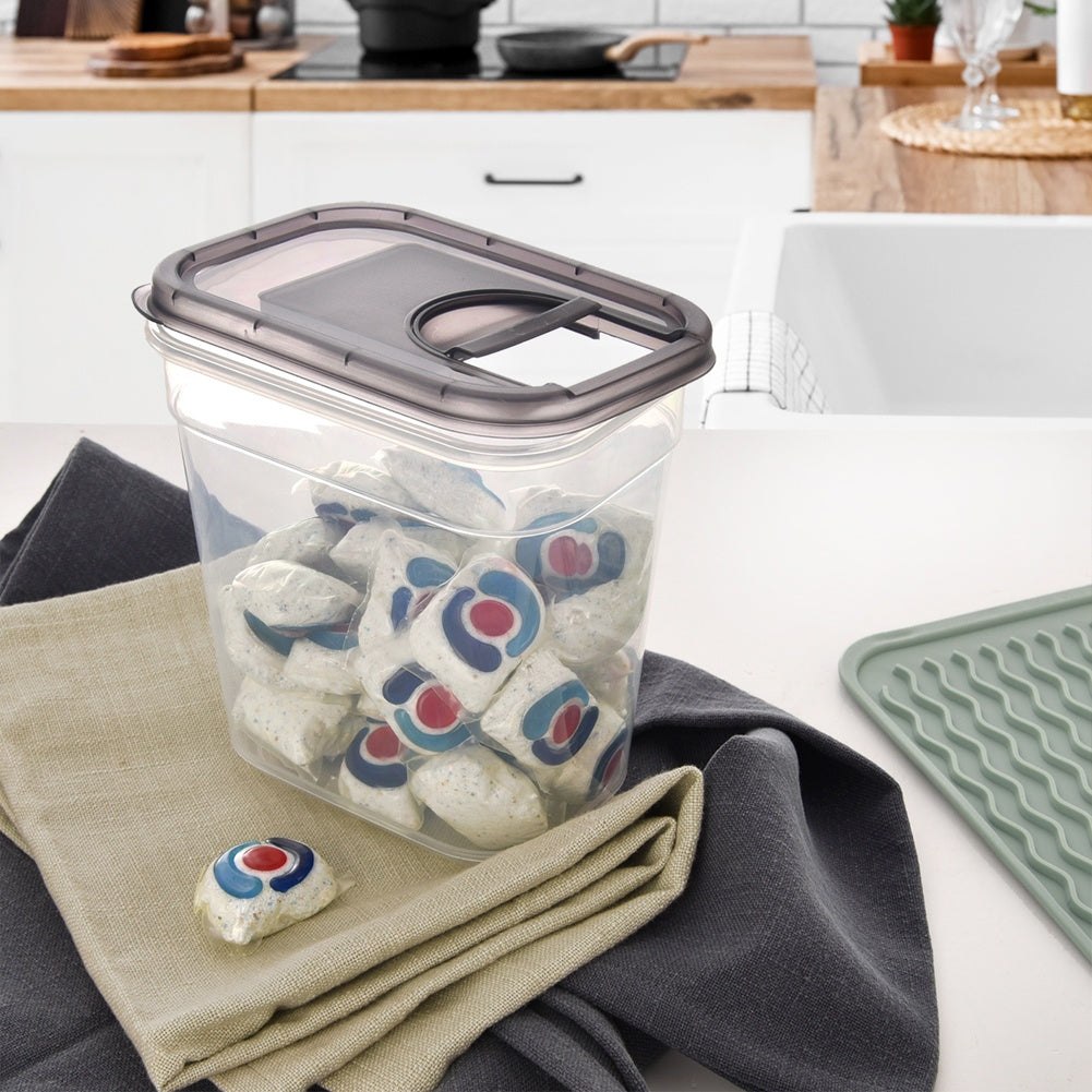 Container for loose products with dispenser GREY 1.9 l