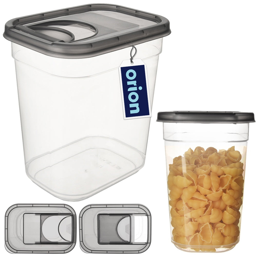 Container for loose products with dispenser GREY 1.9 l