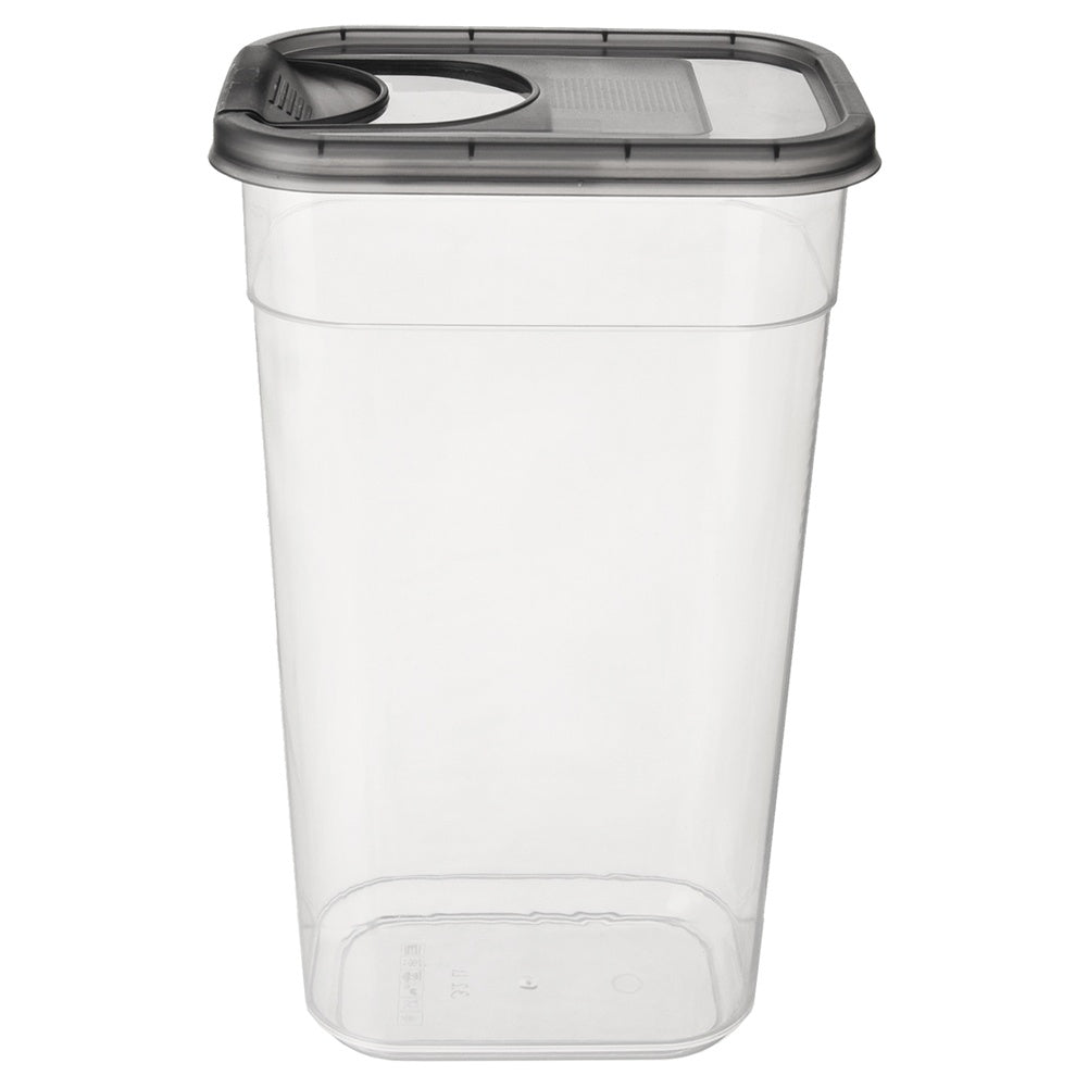 Container for loose products with dispenser GREY 3.2 l