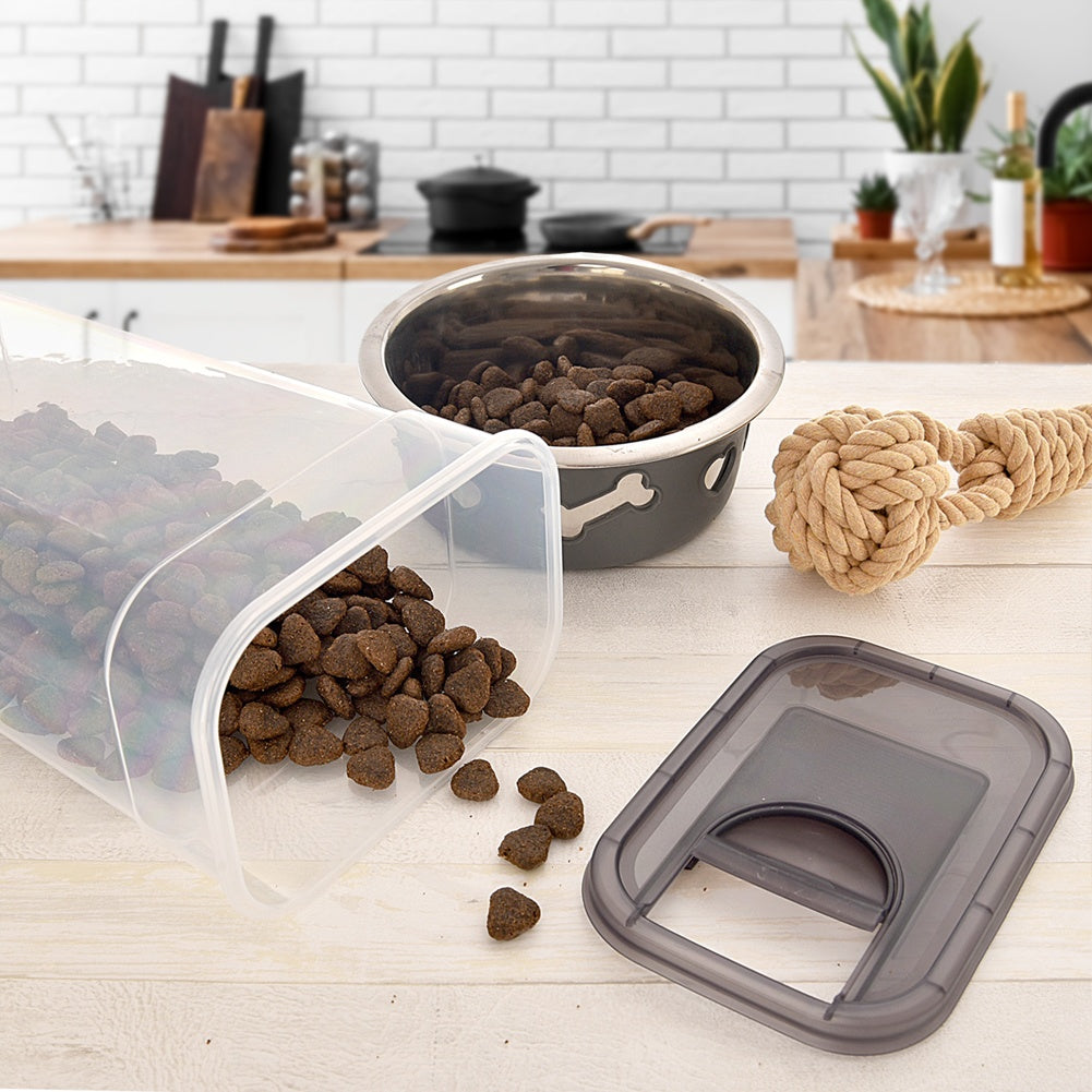 Container for loose products with dispenser GREY 3.2 l