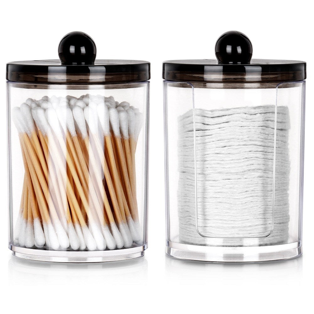 Container for sticks and cosmetic pads 2 pcs.
