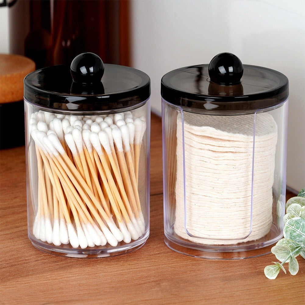 Container for sticks and cosmetic pads 2 pcs.